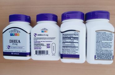 Vitamins & Supplements: DHEA 90x25 mg 1900 din. 064 / 95-70-146 rok 2025. Postovani, u