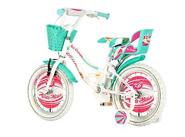 vozol bar 2200: Bicikl Kids Visitor Icecream 16" – belo/tirkiz perla Šifra proizvoda — 5