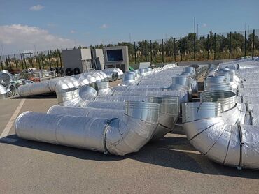 Havalandırma sistemləri: Havalandirma Borularin Satisi, Her Ölçüde Borularimiz var, İstenilen — 7