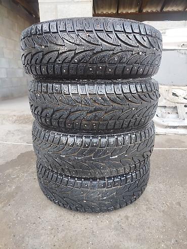 Шины: Шины 225 / 70 / R 15, Зимняя шипованная, Б/у, Легкий коммерческий транспорт (C/LT), Sailun — 6