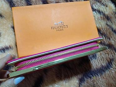 Çantalar: "Hermes" pul qabı sepli,yenidir. Портмоне" Hermes,"новые — 6