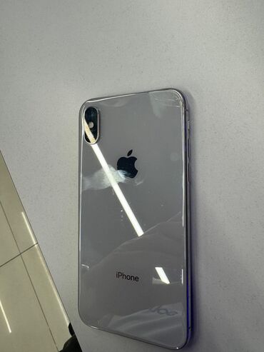 Apple iPhone: IPhone X, 64 GB, Ağ, Zəmanət, Simsiz şarj, Sənədlərlə