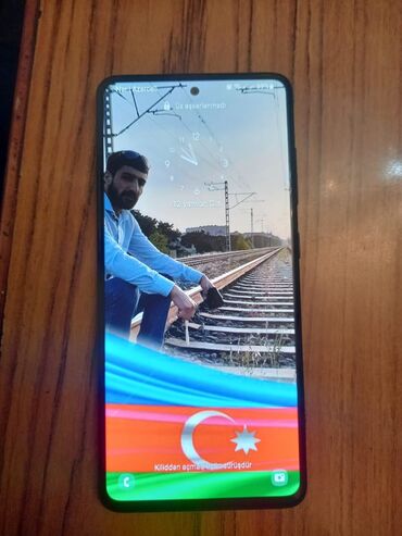 telefon samsung a51: Samsung Galaxy A51, 64 GB, rəng - Qara, İki sim kartlı