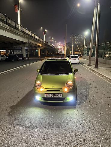 мини электромобиль ош цена: Daewoo Matiz: 2002 г., 0.8 л, Механика, Бензин, Хэтчбэк — 1