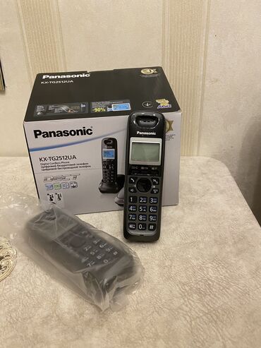 class telefon: Stasionar telefon Panasonic, Simsiz, Yeni, Ünvandan götürmə, Pulsuz çatdırılma, Ödənişli çatdırılma