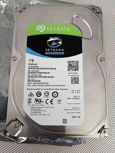 kiçik kamera: Daxili Sərt disk (HDD) Seagate, 1 TB, 3.5", Yeni — 3