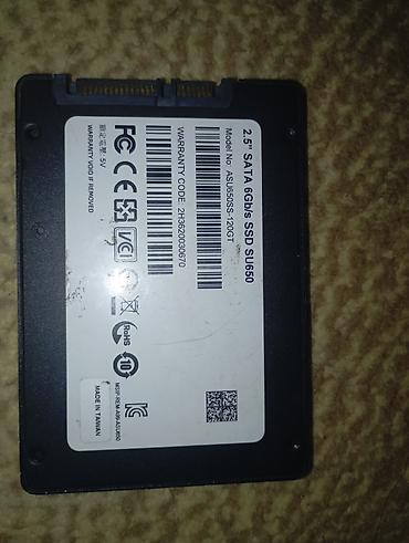 socket 1155: SSD-накопитель ADATA Ultimate SU650, 120 ГБ. Форм-фактор 2.5" — 2