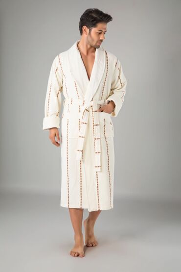 Другая мужская одежда: Мужские банные халаты Мужские вафельные халаты Премиум класса — 5