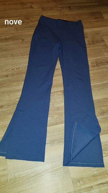 plave pantalone: XL (EU 42), Normalan struk, Zvoncare