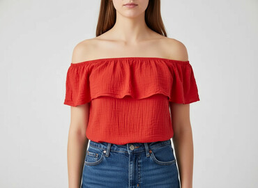 bluzy z odkrytymi ramionami: Women's blouse, size L