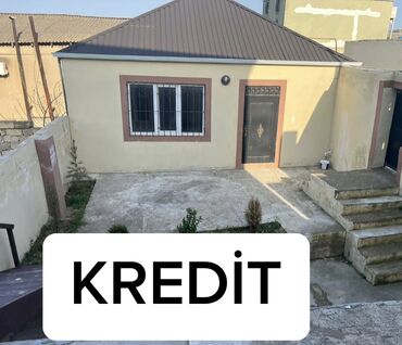 qobuda ucuz heyet evleri: 3 otaqlı, 50 kv. m, Kredit var, Orta təmir