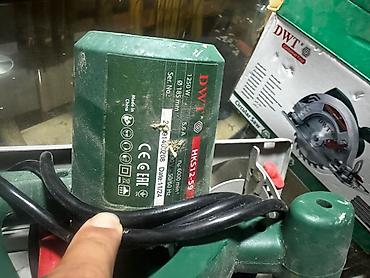 Digər mişarlar: DWT HKS12-59 dairəvi mişar əla vəziyyətdədir - Güc: 1250 W - Disk — 1