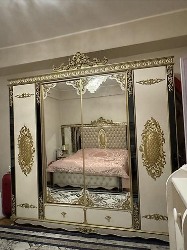 güzgülü termo: İkinəfərlik çarpayı, Dolab, İşlənmiş — 2