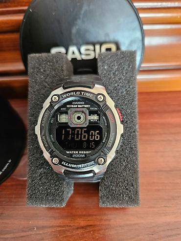 saat casio: Casio AE-2000W kişi qol saati. 165 manata alinib,65 satilir. Ünvan — 1