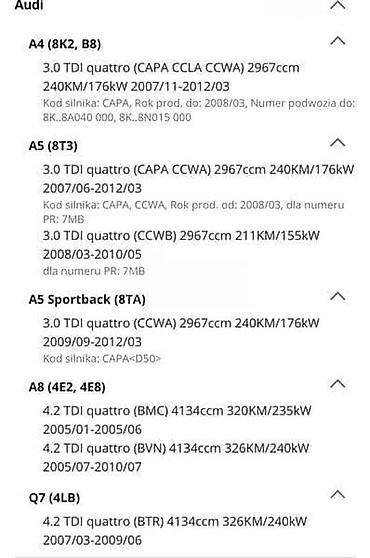 gume kraljevo: DIZNE ZA 3.0 OZNAKA 277 AG ZA VOLKSWAGEN PHAETON, TOUAREG OD 2007. DO — 3
