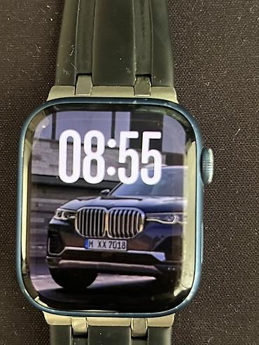Smart saatlar: 🔥TƏCİLİ SATILIR Apple Whatch Series 7 45mm | 84% Battery — 2