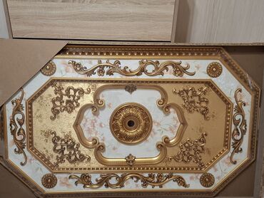 Darvazalar və aksesuarlar: Tavan üçün dekorativ panel (tavan rozetkası/paneli) - Klassik barokko