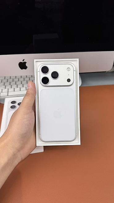 IPhone 17 Pro, Б/у, 512 ГБ, Белый, Коробка, 94 % at lalafo.kg IPhone 17 Pro, Б/у, 512 ГБ, Белый, Коробка, 94 %