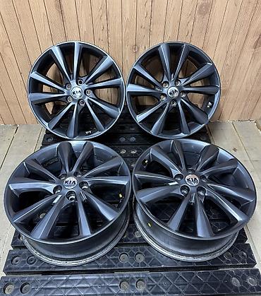 wheel: Литые Диски R 19 Kia, Комплект, отверстий - 5, Б/у — 6