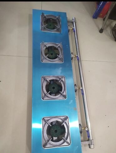 промышленная соковыжималка бишкек in Кыргызстан | СОКОВЫЖИМАЛКИ: Газовая плита настольная 4 комфорки вок для кафе и ресторанов горит оч
