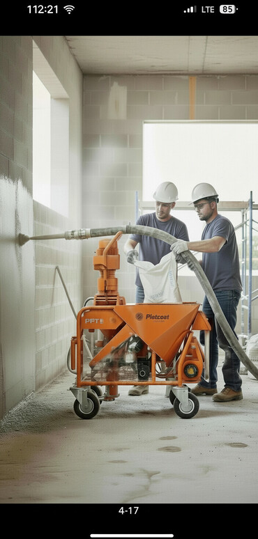 Аппараты для штукатурки и шпаклевки: Штукатурная станция, Новый, В наличии — 1