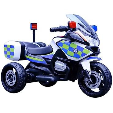 patike 4us: 023719 Motor Police mini Plavi Električni motor na akumulator za decu — 1