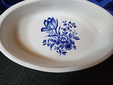bastenski set: Pekac nov pun porcelan-vitro porcelan iz 80ih.god. Nov — 2
