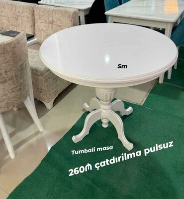 Masalar: Tumbalı masa, Yeni, Açılmayan, Oval masa, Azərbaycan