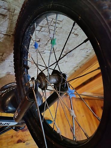 ugg bakü: Uşaq velosipedi – Speed Bike (təxminən 16” təkər) - Rəng: qara-mavi - — 1