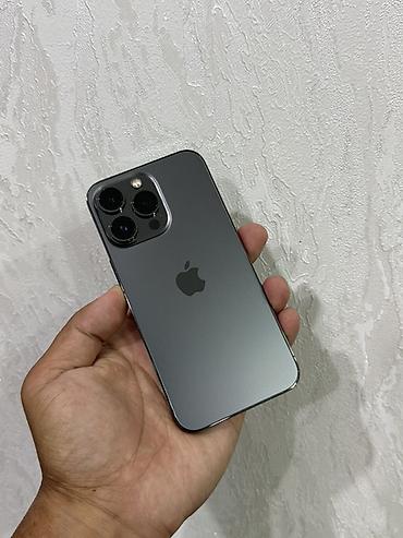 Техника жана электроника: IPhone 13 Pro, Колдонулган, 128 ГБ, Графит, Коргоочу айнек, Каптама, 83 % — 1