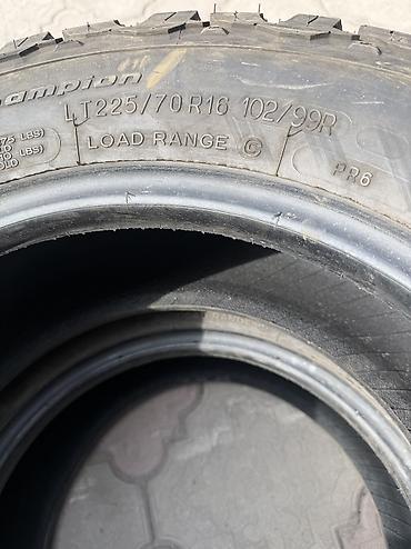 Шины: Шины 225 / 70 / R 16, Зима, Б/у, Пара, Легковые, США, BFGoodrich — 4