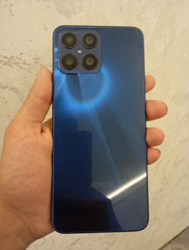 infinix note 40 qiymeti: Honor X8, 128 GB, rəng - Göy, Zəmanət, Sensor, Barmaq izi