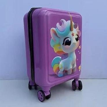Rančevi, torbe i koferi: Dečji koferi – set 2 komada, motiv jednoroga - Tvrda školjka u — 27