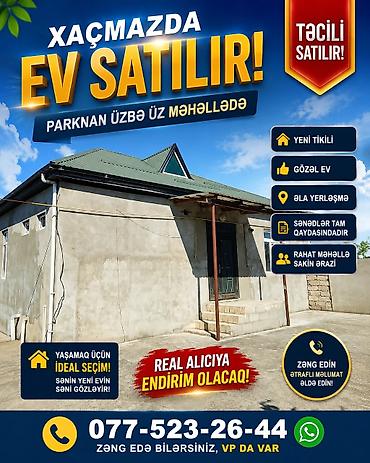 bileceride heyet evleri 2020: 3 otaqlı, 110 kv. m, Yeni təmirli — 1