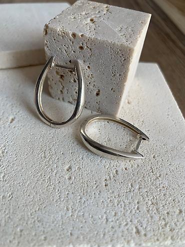 Серебряные серьги: Серебряные серьги, Проба 925, Женские, Новый — 14