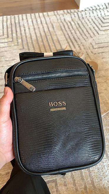 Сумки: Сумка через плечо BOSS (Hugo Boss), компактная мужская/унисекс - — 4