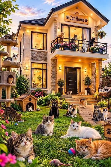 “Cat Home” – pişiklər üçün rahat və təhlükəsiz məka Heyvanlar ucun ev lalafo.az -da “Cat Home” – pişiklər üçün rahat və təhlükəsiz məka Heyvanlar ucun ev