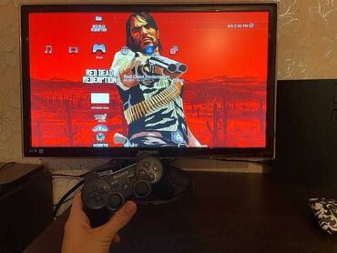 PS2 & PS1 (Sony PlayStation 2 & 1): Sony playstation 3 slim 500GB. Konsol ela veziyyetdedir. Hec bir