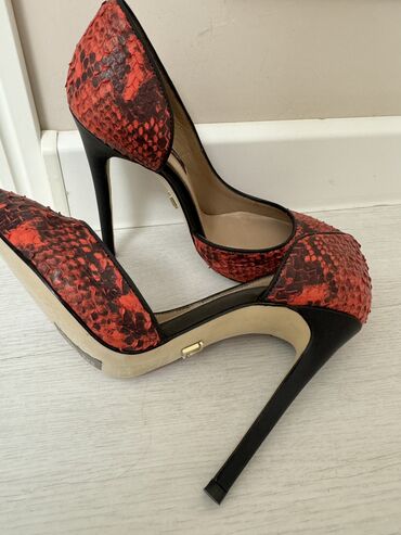 женские турецкие туфли: Туфли 36, цвет - Красный