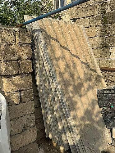 ucuz şifer: Şifer dam örtüyü – dalğalı asbest-sement lövhələr Məhsul təsviri: - — 2