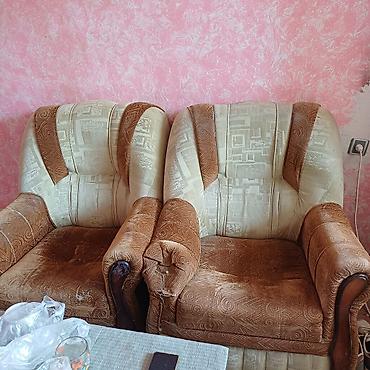 Мебель для дома: Divan iki kreslo hövsandadı kimə lazımdı gelib apara bilər pulsuz — 2