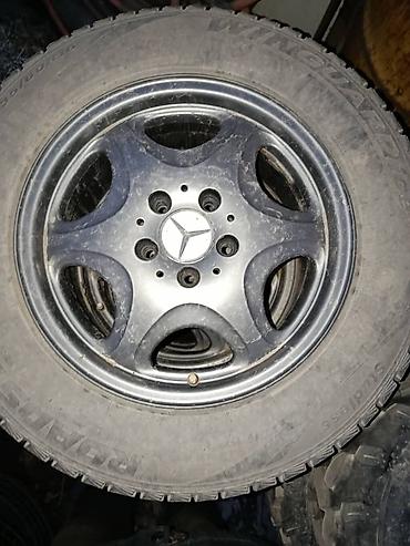 60: Колеса в сборе 235 / 60 / R 16, Зима, Б/у, Комплект, Легковые, Литые, отверстий - 5 — 1