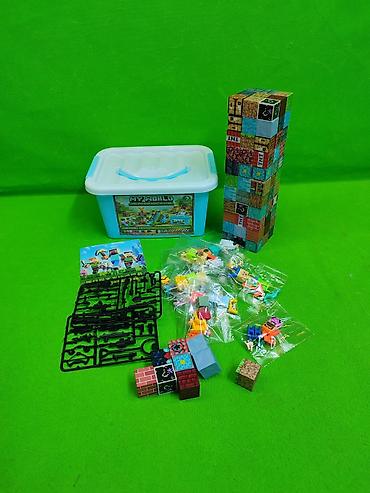 Игрушки: Майнкрафт конструктор магнитные блоки для развития детей — 2