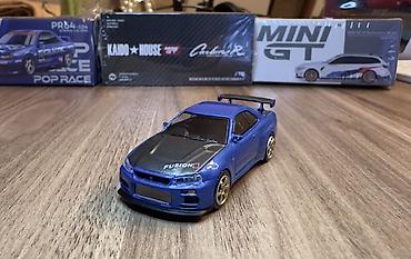 lego stranger things: Mini GT diecast model avtomobil – Nissan Skyline GT-R “Top Secret” — 1