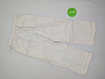 lniana: Spodnie materiałowe damskie, rozmiar S — 3