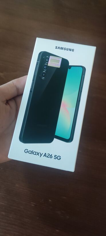 canon 2520 qiymeti: Samsung Galaxy A26, 128 GB, rəng - Qara, İki sim kartlı