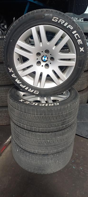 Дөңгөлөктөр монтажда 235 / 50 / R 18, Кыш, Колдонулган, Комплект, Жеңил унаалар, Куйма, тешиктери - 5 lalafo.kg да Дөңгөлөктөр монтажда 235 / 50 / R 18, Кыш, Колдонулган, Комплект, Жеңил унаалар, Куйма, тешиктери - 5