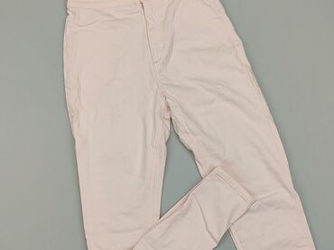 jeansy w stokrotki: Джинси, 11 р., 140/146, стан - Ідеальний