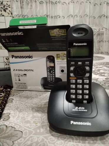 simsiz rabitə: Stasionar telefon Panasonic, Simsiz, Yeni