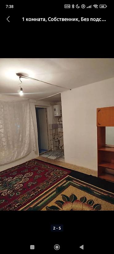 бишкек квартира на месяц: Жер үйдөн 2 адамга (без детей) кв берилет 1 комната,ысык муздак — 2